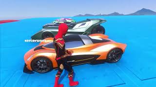 Superhero Car Stunts Mega Ramp Racing! NO COMMENTRY ONLY GAMEPLAY screenshot 5