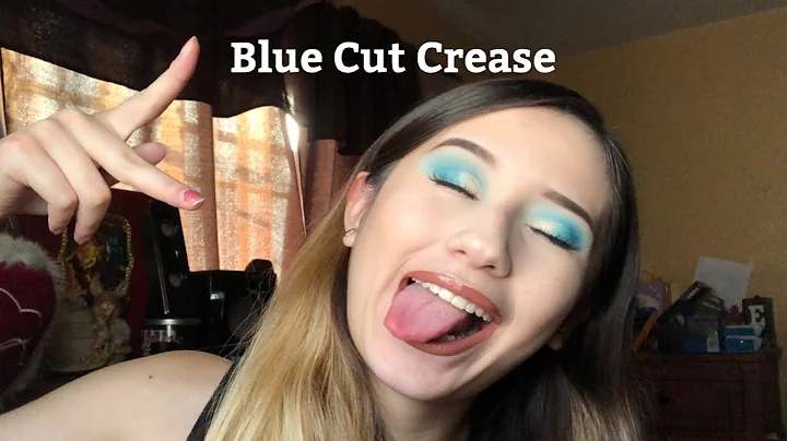 Blue Cut Crease Eye Makeup Look | Stacy Acosta