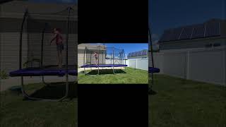 Set up and First Impressions on the Skywalker Rectangle Trampoline!! Update