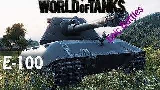 WOT EPIC BATTLE - E 100 9k dmg 9 kills