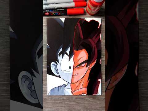 Drawing Goku Ssj4