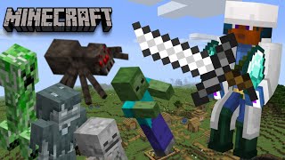 Minecraft - Gameplay #9 (MOB HUNTING)