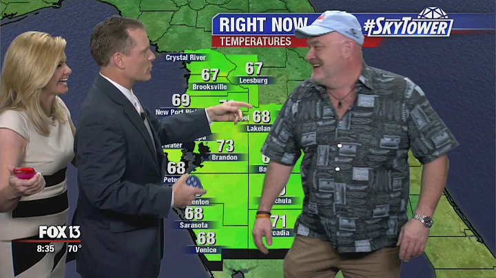 Capt. Keith Colburn crashes the weathercast