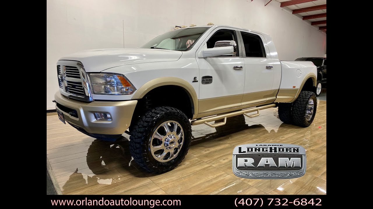 2012 RAM 3500 MEGA CAB - LARAMIE LONGHORN EDITION PICKUP 4D 6 1/3 FT