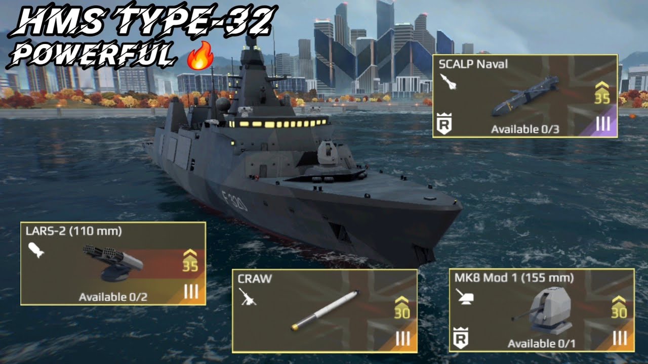 HMS Type-32 - Good or bad ship ? Let's check it ! Modern Warships 