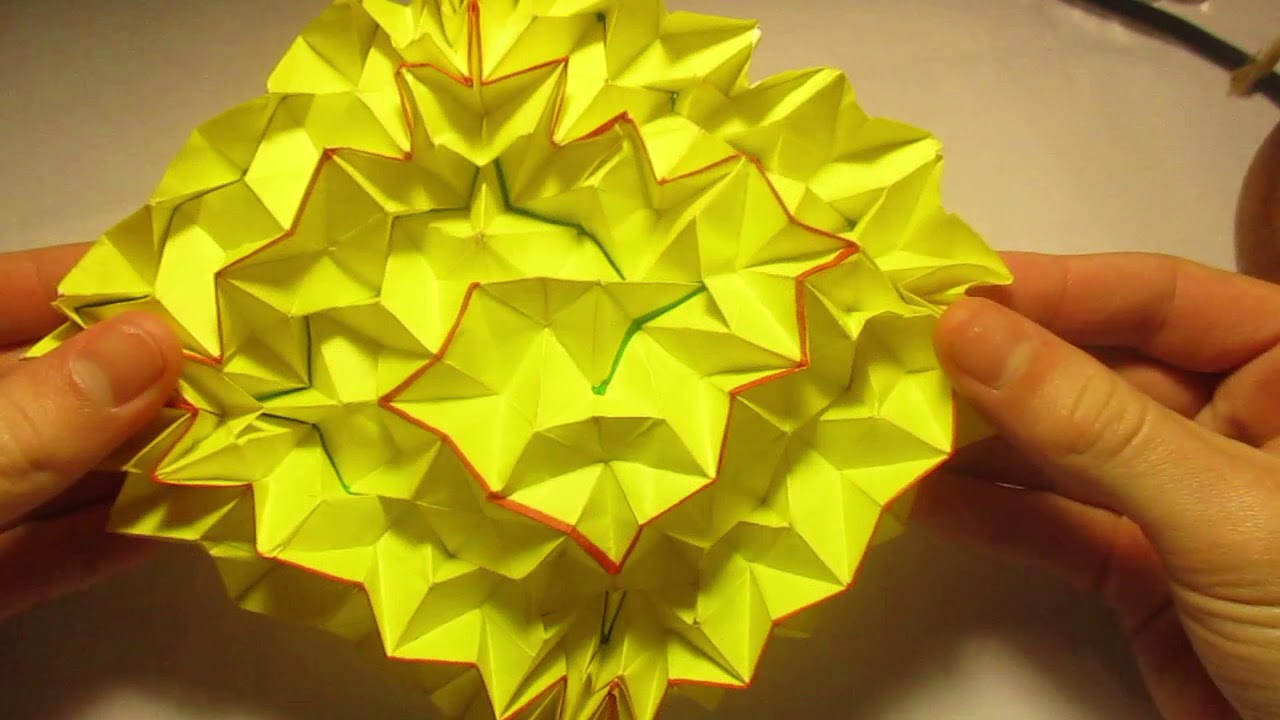 Origami Demo: Caterpillar Flasher - YouTube
