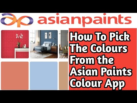 Choose the best colours for your home from Asian Paints app|| Asian paints colour app|| Painting