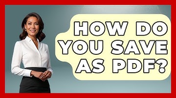 How Do You Save As PDF? - Graphic Design Nerd