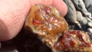 Rock hounding! Crystals, Agate, Carnelian, And More!!! Quest 4 Treasure # 82  By: Quest For Details