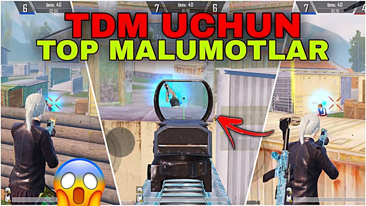 TDM UCHUN TOP MALUMOTLAR😱PUBG MOBILE TDM 4.2