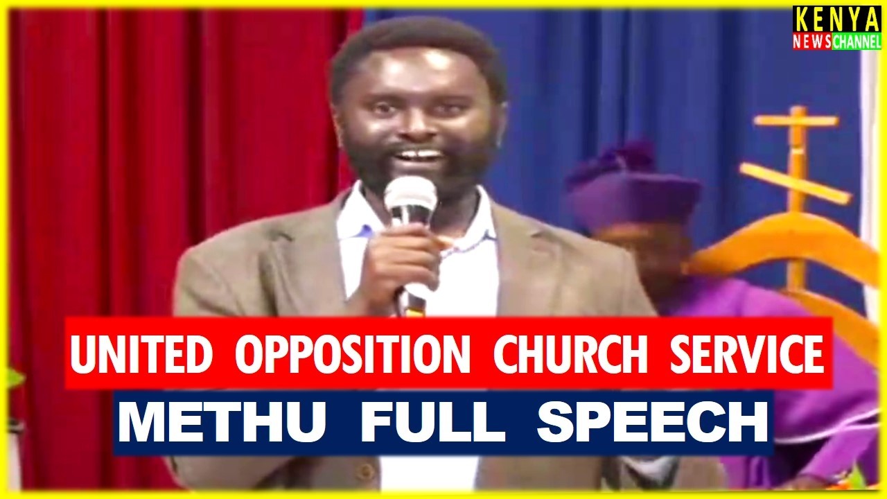 Послушайте сегодня СМЕШНУЮ речь сенатора Мету перед церковью Гачагуа и Матианги Церковь Шамата Нь...