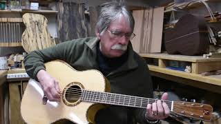 2020 Stephen Kinnaird Port Orford Cedar/Osage Orange 12 fret SJ