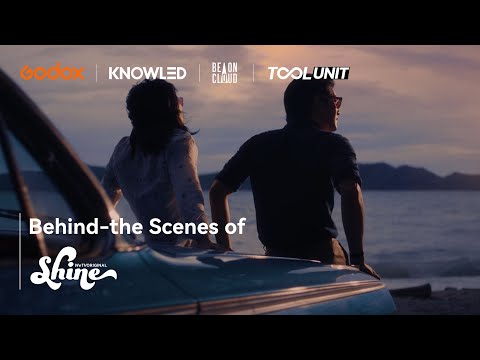 Behind the scenes of 'Shine' — illuminated by Godox and KNOWLED lighting