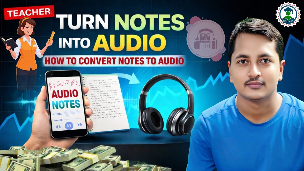 PDF to Audio Converter | Book ko Audio mein kaise badle 