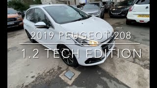 2019 Peugeot 208 1.2 Puretech 82 Tech Edition 5Dr Start Stop