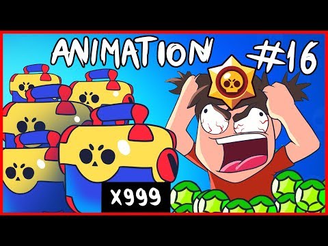 [#16] BRAWL STARS ANIMATION - MEGA BOX OPENING | Lucky!?