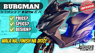 BURGMAN EX 🇵🇭 | Actual Unit Walkthrough, Price and Specifications Philippines