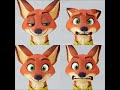 figure complex ムービー・リボ Nick Wilde ニック・ワイルド 全高約130mm ABS&PVC製 塗装済み可動フィギュア リボルテック