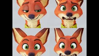 figure complex ムービー・リボ Nick Wilde ニック・ワイルド 全高約130mm ABS&PVC製 塗装済み可動フィギュア リボルテック