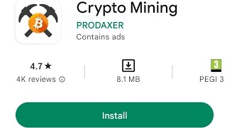 crypto mining (prodaxer) is FAKE  | #crypto #mining screenshot 1