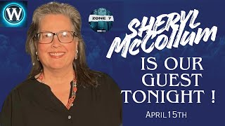 Sheryl McCollum ist live bei uns zu Gast.