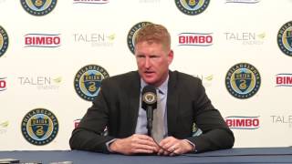 Union 3-0 Red Bulls Press Conference Jim Curtin