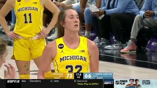 Last 20 seconds of Michigan vs North Carolina at the Jumpman Invitational