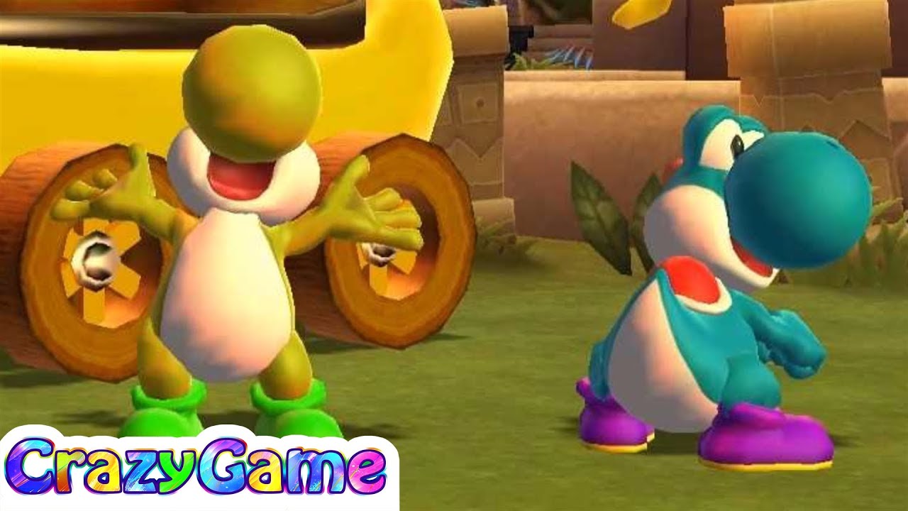 Mario Party 9 DK's Jungle Ruins #39 Waluigi vs Toad, Koopa, Daisy