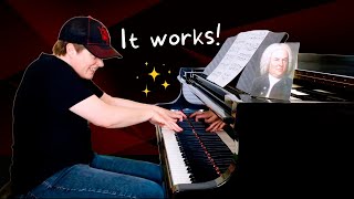 I swung a Bach Invention (with hands switched!)🤗