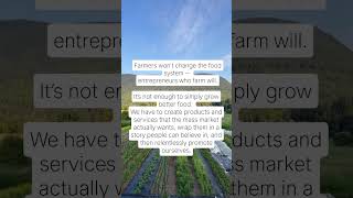 #Agribusiness #FoodSystem #RegenerativeAgriculture #Farmpreneur #SustainableFood #MarketGardening