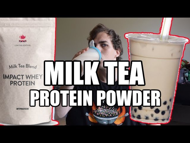 WHEY ISOLATE milk tea
