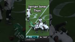 Jarrian Jones then vs now. #viral #edit #jacksonvillejaguars #gojags #nflfootball #hurdle