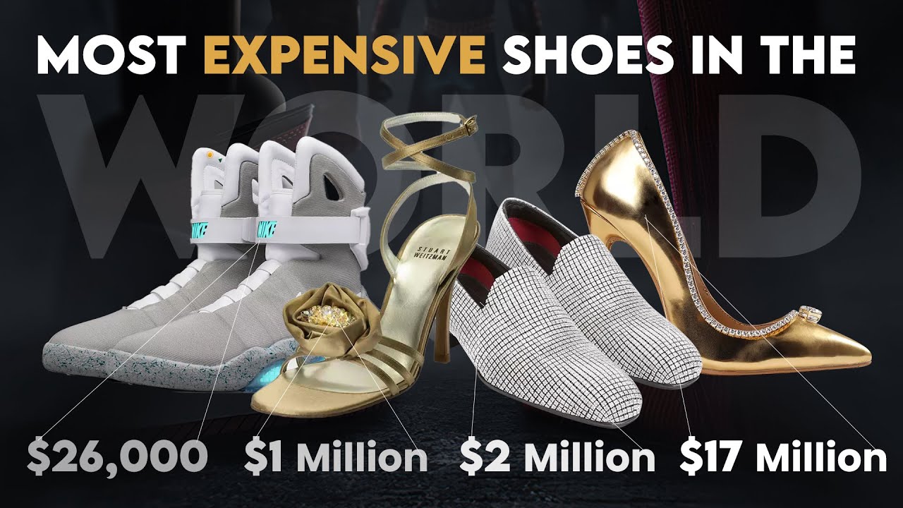 Top 15 Most Expensive Shoes Ever Purchased Youtube