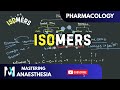 ISOMERS EXPLAINED PHARMACOLOGY MADE EASY ANAESTHESIOLOGY