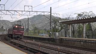 3092レ EF81-633 新疋田駅