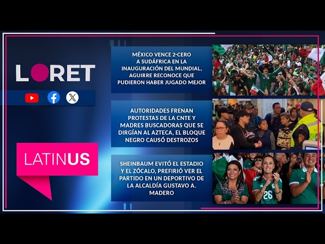 Loret en Latinus: 11 de junio