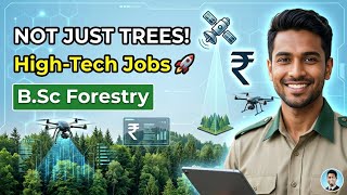 🌿 B.Sc Forestry: Not Just Trees,It’s a ₹12 LPA Career! 🚀#forestdepartmentjobs 