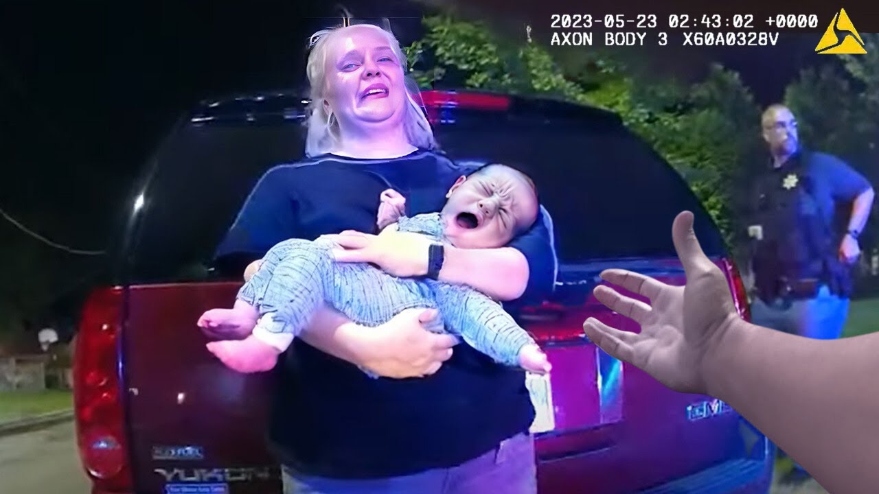 Drunk Mom's Rage Against Her Baby Ends in the Worst Way Possible - YouTube