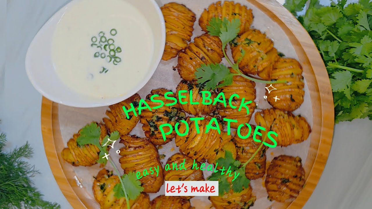 Hasselback Potatoes || Baked Potatoes || Crispy Potatoes