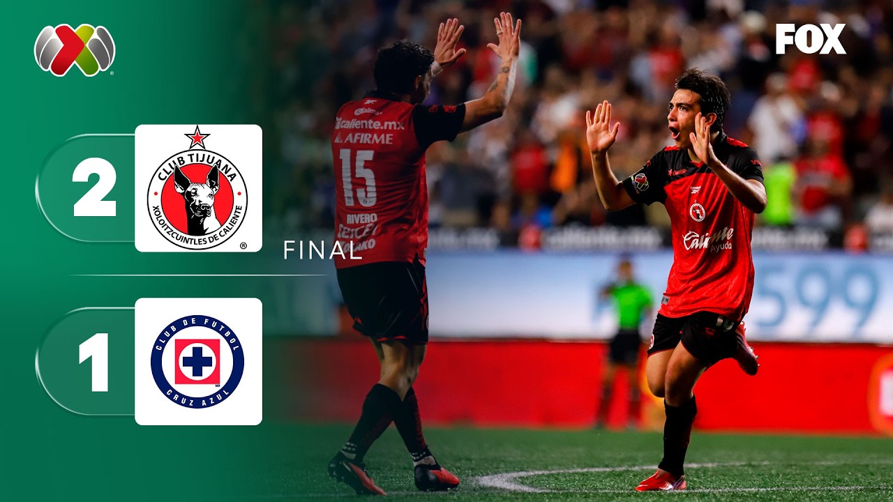 XOLOS 2-1 CRUZ AZUL | RESUMEN | JORNADA 4 | APERTURA 2026 | LIGA MX