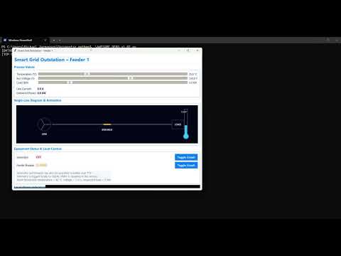Outstation Attack Simulation using python and sqlite3