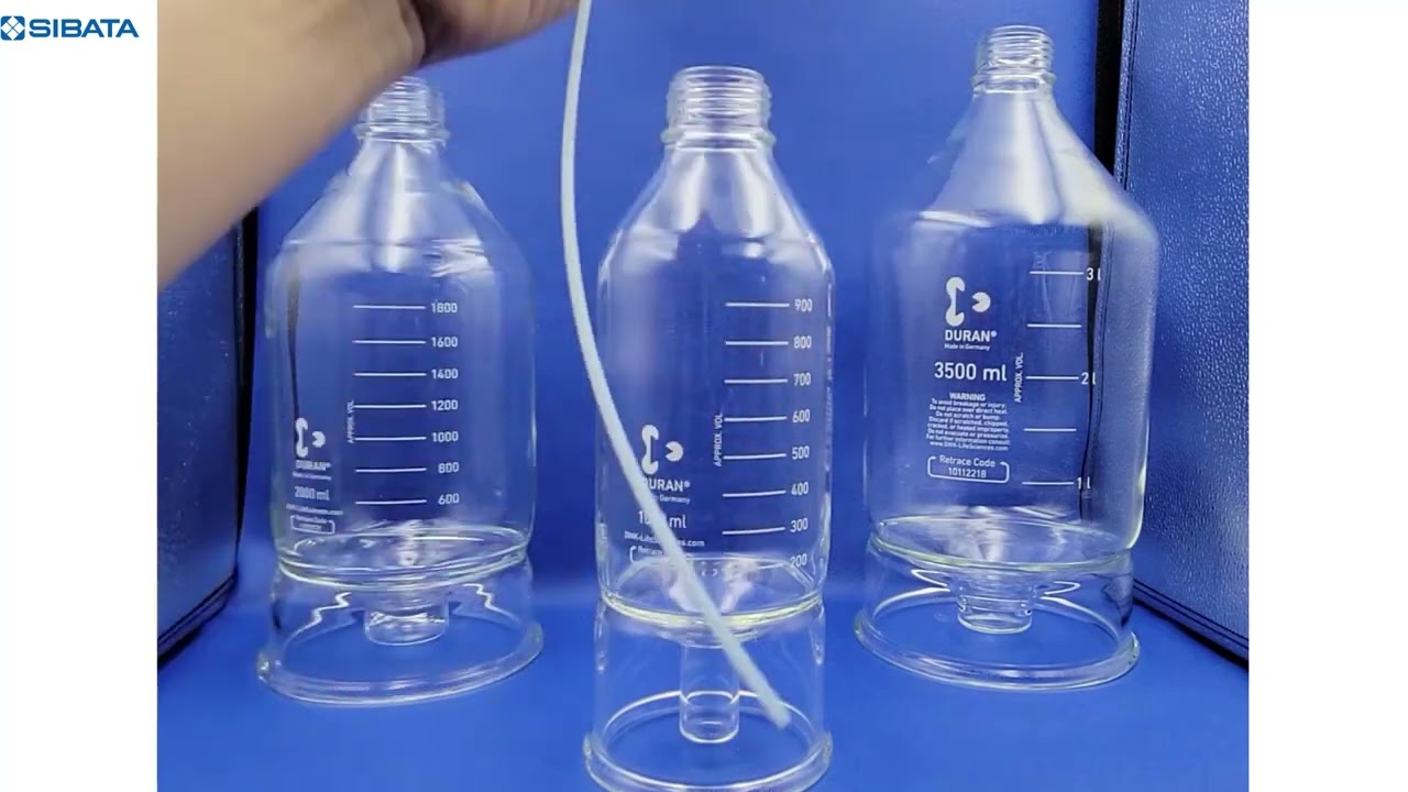 4-5287-02 HPLC溶媒ボトル 2000mL 017390-2000 【AXEL】 アズワン
