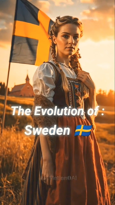 The Evolution of Sweden 🇸🇪 #sweden #evolution #history #shorts