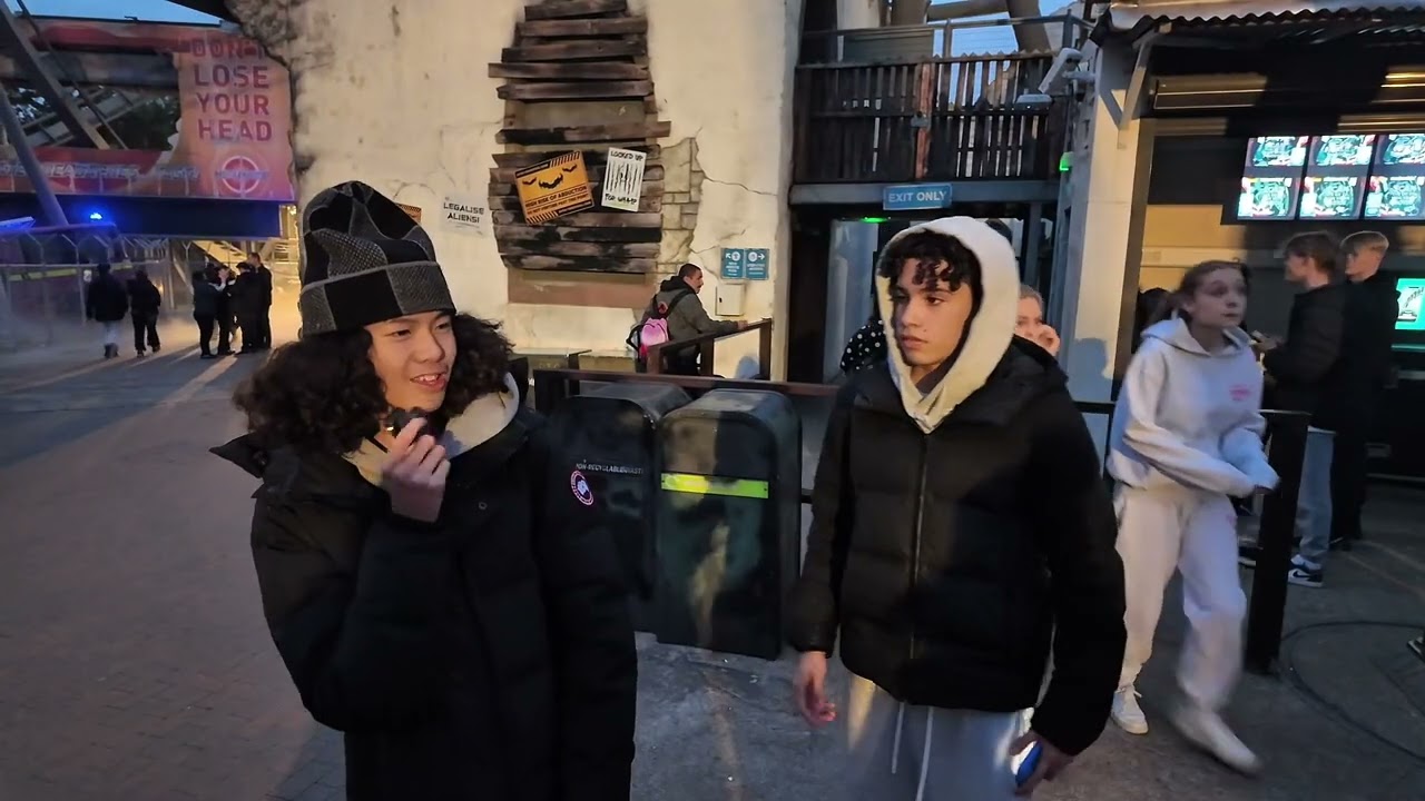 The Scariest Night of My Life at Thorpe Park!