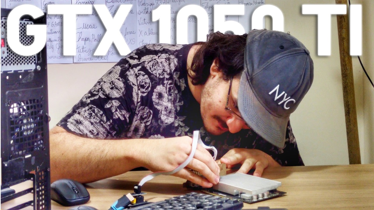FIZ OVERCLOCK NA GTX 1050 TI FAKE ATÉ ELA RODAR GAMES