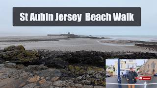 St Aubin Jersey  Beach Walk