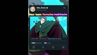 Inoshikacho ☠️☠️ new generation #anime #boruto #shinki #shikadai #chocho #inojin #fyp #ytshorts