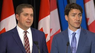 Trudeau tops Ontario, but Scheer still leads: poll