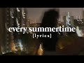 NIKI - Every Summertime [lyrics]