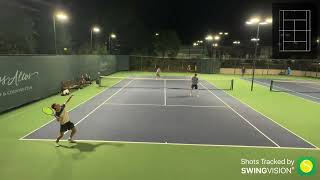 2/23/2026: USTA doubles vs Los Altos Golf and Racket